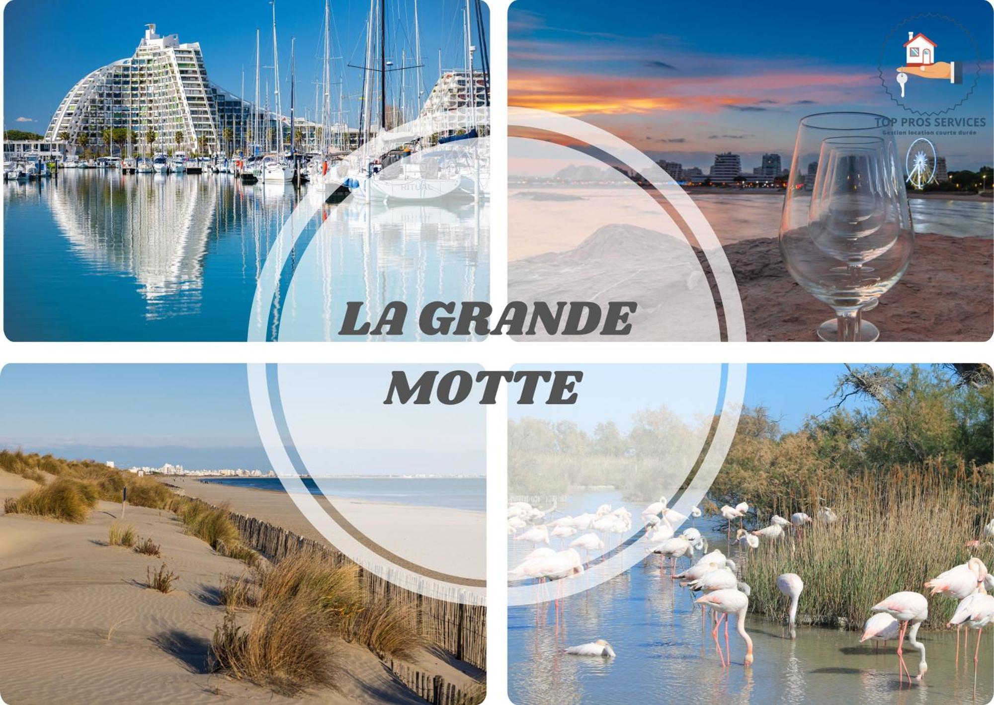 L'Amazone Studio Plein Centre Plages A 2Min Clim Wifi Sur Le Port - Top Prosconciergerie- La Grande-Motte Eksteriør billede